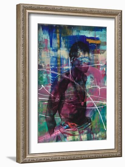 Erosion of Cultural Identity-Aaron Bevan-Bailey-Framed Giclee Print