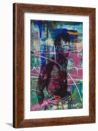 Erosion of Cultural Identity-Aaron Bevan-Bailey-Framed Giclee Print