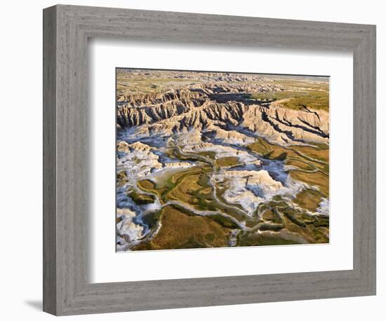 Erosion Patterns-David Jay Zimmerman-Framed Photographic Print