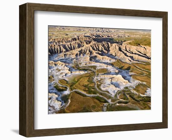 Erosion Patterns-David Jay Zimmerman-Framed Photographic Print