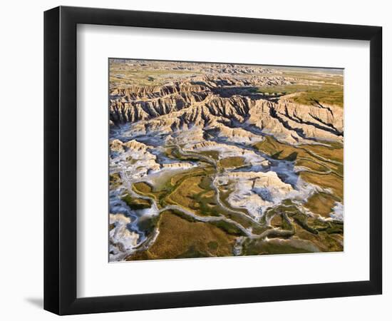 Erosion Patterns-David Jay Zimmerman-Framed Photographic Print