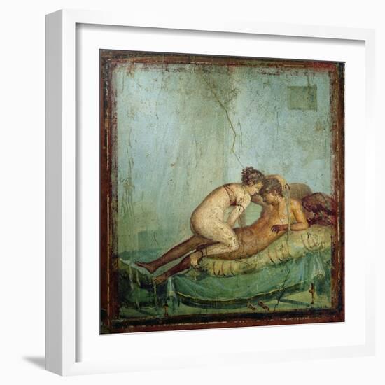 Erotic Scene, House of the Centurion-Roman-Framed Giclee Print