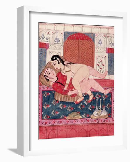 Erotic Scene-null-Framed Giclee Print