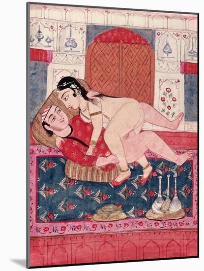 Erotic Scene-null-Mounted Giclee Print