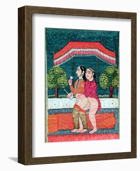 Erotic Scene-null-Framed Giclee Print