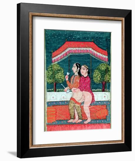 Erotic Scene-null-Framed Giclee Print