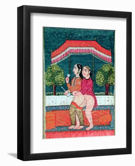 Erotic Scene-null-Framed Giclee Print