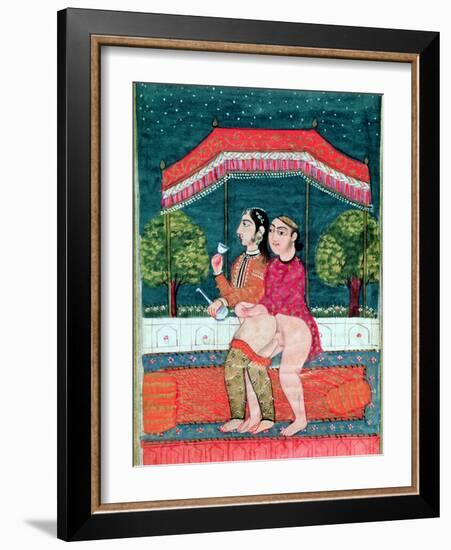 Erotic Scene-null-Framed Giclee Print