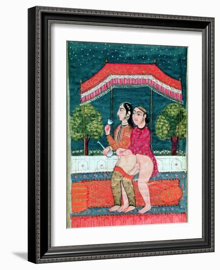 Erotic Scene-null-Framed Giclee Print