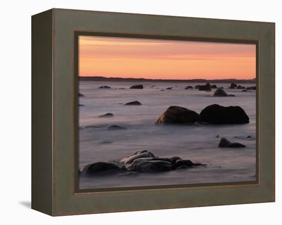 Erratics at Sunset-Raymond Gehman-Framed Premier Image Canvas