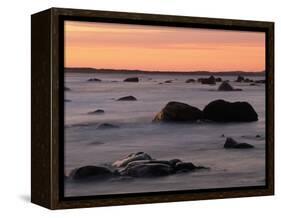 Erratics at Sunset-Raymond Gehman-Framed Premier Image Canvas