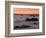 Erratics at Sunset-Raymond Gehman-Framed Photographic Print