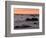 Erratics at Sunset-Raymond Gehman-Framed Photographic Print