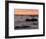 Erratics at Sunset-Raymond Gehman-Framed Photographic Print