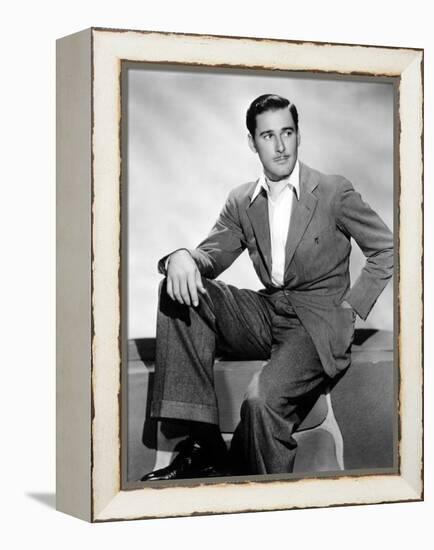 Errol Flynn, 1930s-null-Framed Stretched Canvas