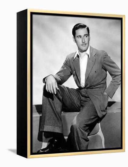 Errol Flynn, 1930s-null-Framed Stretched Canvas