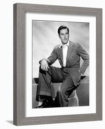 Errol Flynn, 1930s-null-Framed Photo