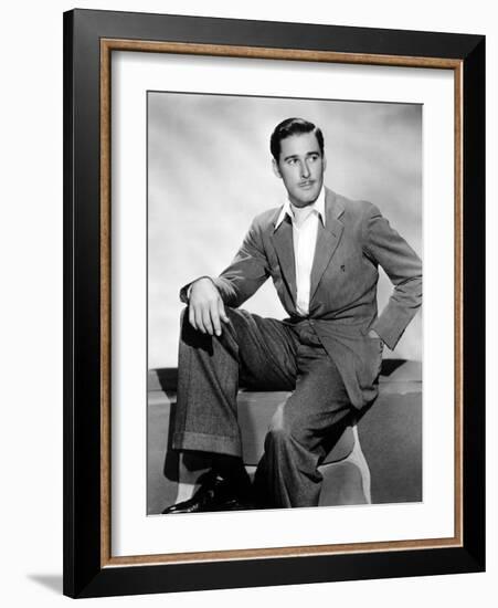 Errol Flynn, 1930s-null-Framed Photo