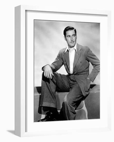 Errol Flynn, 1930s-null-Framed Photo