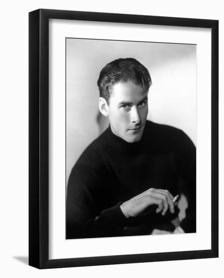 Errol Flynn, 1935-null-Framed Photographic Print