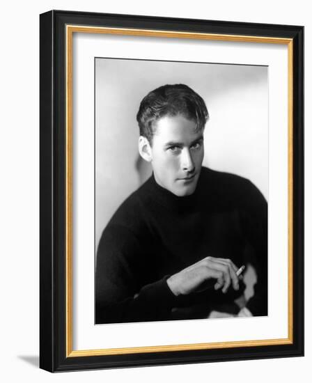 Errol Flynn, 1935-null-Framed Photographic Print