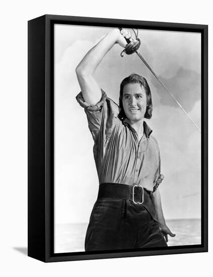 Errol Flynn. "Captain Blood" [1935], Directed by Michael Curtiz.-null-Framed Premier Image Canvas