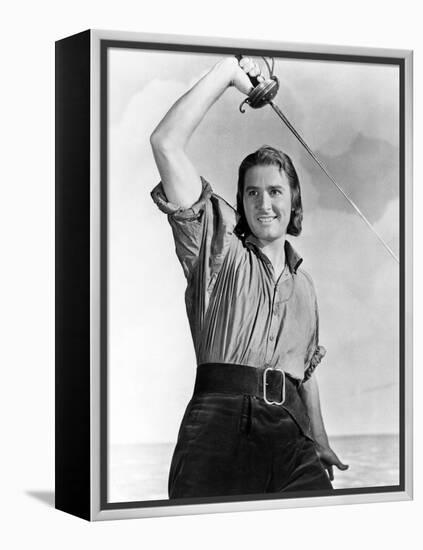 Errol Flynn. "Captain Blood" [1935], Directed by Michael Curtiz.-null-Framed Premier Image Canvas