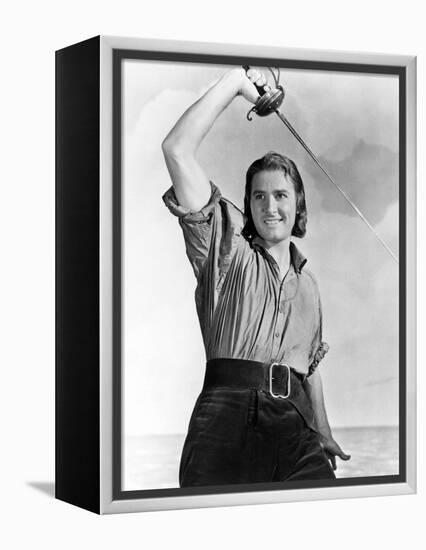 Errol Flynn. "Captain Blood" [1935], Directed by Michael Curtiz.-null-Framed Premier Image Canvas