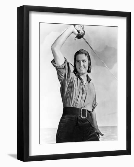 Errol Flynn. "Captain Blood" [1935], Directed by Michael Curtiz.-null-Framed Photographic Print