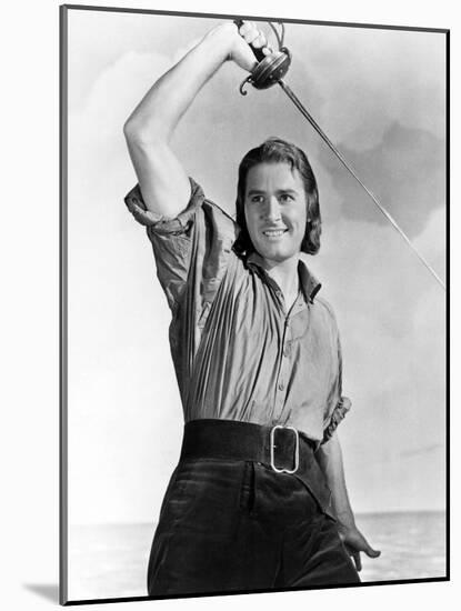 Errol Flynn. "Captain Blood" [1935], Directed by Michael Curtiz.-null-Mounted Photographic Print