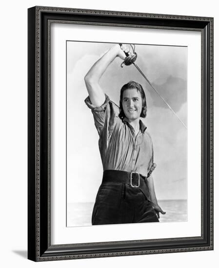 Errol Flynn. "Captain Blood" [1935], Directed by Michael Curtiz.-null-Framed Photographic Print