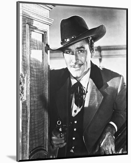 Errol Flynn - Dodge City-null-Mounted Photo