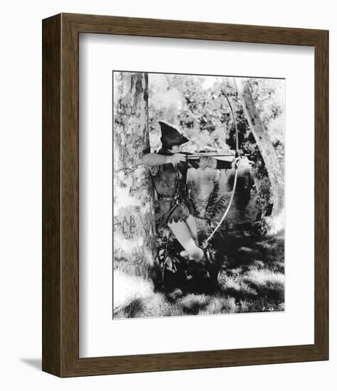 Errol Flynn - The Adventures of Robin Hood-null-Framed Photo