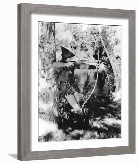 Errol Flynn - The Adventures of Robin Hood-null-Framed Photo