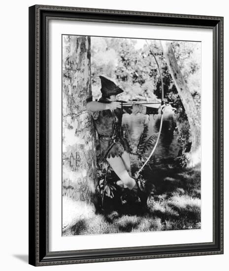 Errol Flynn - The Adventures of Robin Hood-null-Framed Photo