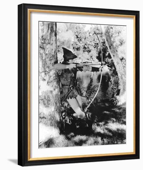 Errol Flynn - The Adventures of Robin Hood-null-Framed Photo