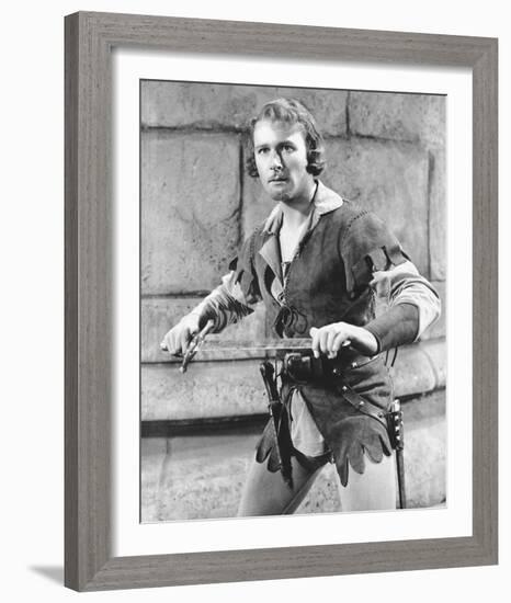 Errol Flynn - The Adventures of Robin Hood-null-Framed Photo