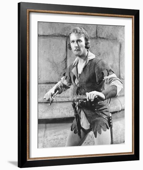 Errol Flynn - The Adventures of Robin Hood-null-Framed Photo