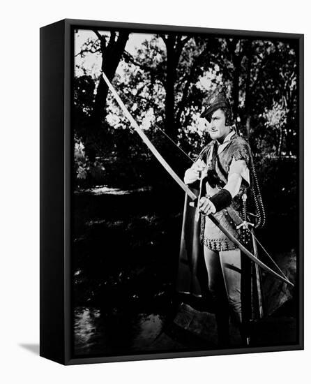 Errol Flynn - The Adventures of Robin Hood-null-Framed Stretched Canvas