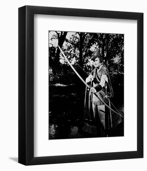 Errol Flynn - The Adventures of Robin Hood-null-Framed Photo