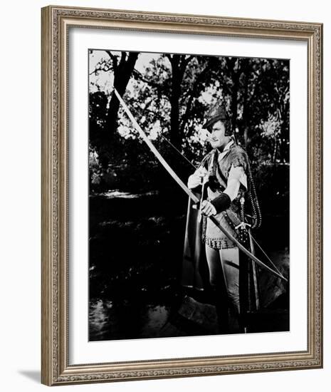 Errol Flynn - The Adventures of Robin Hood-null-Framed Photo