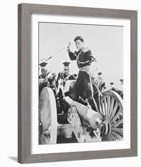 Errol Flynn - The Charge of the Light Brigade-null-Framed Photo