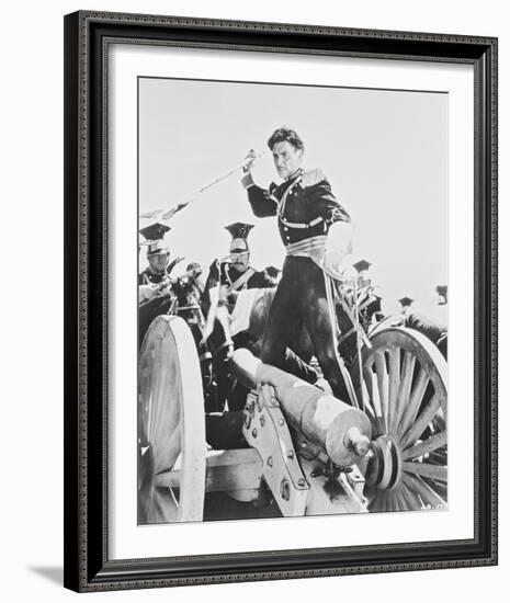 Errol Flynn - The Charge of the Light Brigade-null-Framed Photo