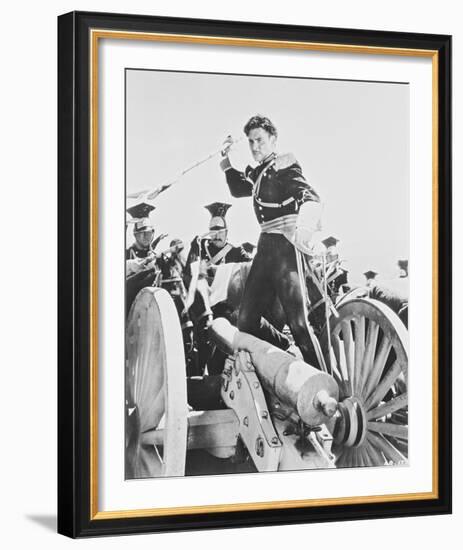 Errol Flynn - The Charge of the Light Brigade-null-Framed Photo