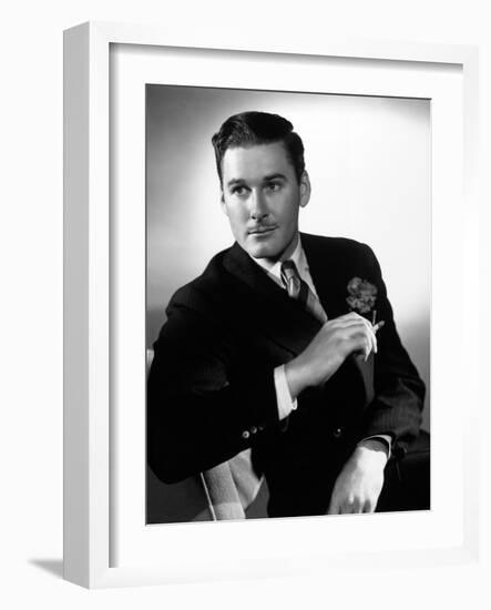 Errol Flynn-null-Framed Photographic Print