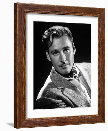 Errol Flynn-null-Framed Photographic Print