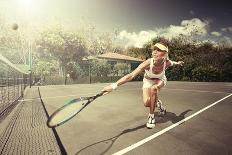 Tennis-ersler-Art Print