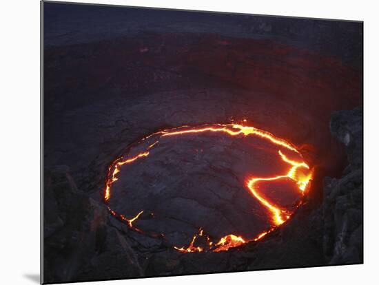 Erta Ale Lava Lake, Danakil Depression, Ethiopia-null-Mounted Photographic Print