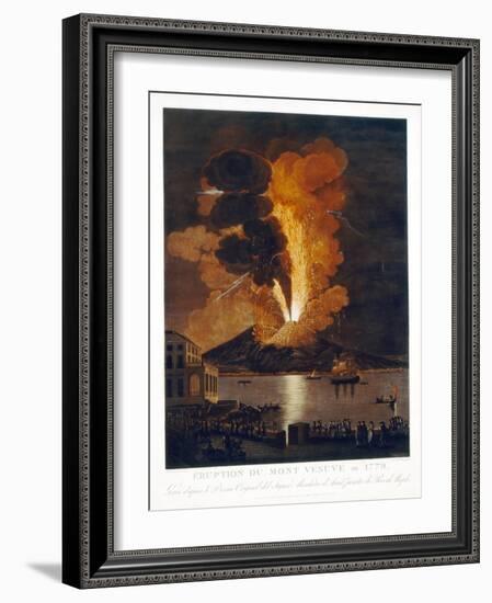 Eruption of Vesuvius, 1779-Miriam and Ira Wallach-Framed Photographic Print