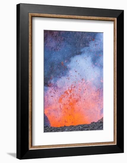 Eruption, Tolbachik Volcano, Kamchatka, Russia, Eurasia-Michael-Framed Photographic Print